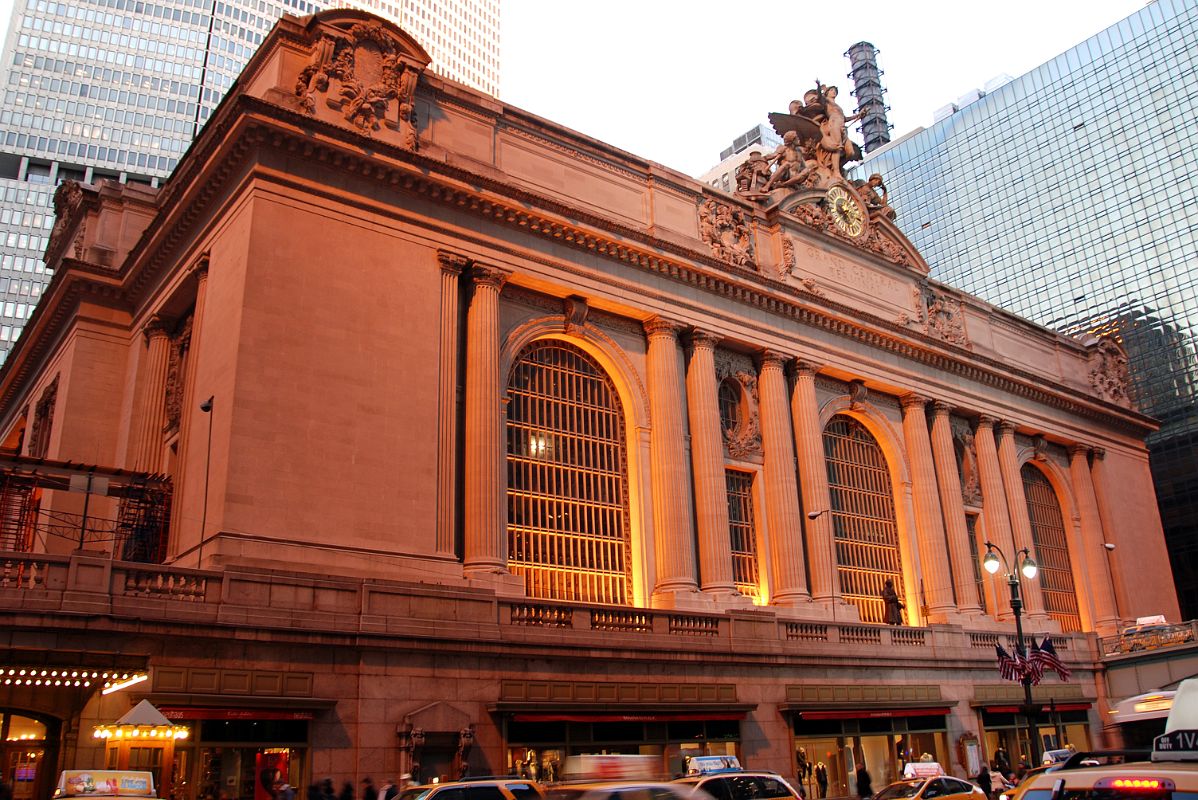 02 New York City Grand Central Terminal At Sunset